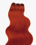 Coleta/Cortina de Fibra Sunset Flame Ondulada – 26” 200 g (Sintética, Heat-Friendly)