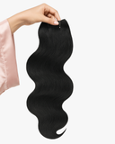 Coleta/Cortina de Fibra Black Velvet Ondulada – 26” 200 g (Sintética, Heat-Friendly)