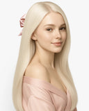 Extensiones Clip-In Snow Angel Bio Highlight – 4 Piezas, 24", 220 g (Fibra Resistente al Calor)
