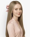Extensiones Clip-In Sandy Kiss Bio Highlight – 4 Piezas, 24", 220 g (Fibra Resistente al Calor)