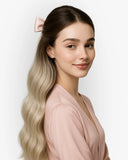 Extensiones Clip-In Dollhouse Blonde Bio Highlight – 4 Piezas, 24", 220 g (Fibra Resistente al Calor)