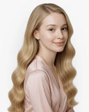 Extensiones Clip-In Vanilla Dream Bio Highlight – 4 Piezas, 24", 220 g (Fibra Resistente al Calor)