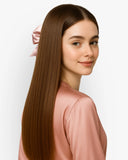 Extensiones Clip-In Mocha Shine Bio Highlight – 4 Piezas, 24", 220 g (Fibra Resistente al Calor)