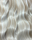 Extensiones Clip-In Crystal Lace – 4 Piezas, 24", 220 g (Fibra Resistente al Calor)