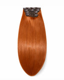 Extensiones Clip-In Flaming Hot – 4 Piezas, 24", 190 g (Fibra Resistente al Calor)