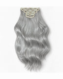 Extensiones Clip-In Frosted Elegance – 4 Piezas, 22", 200 g (Fibra Resistente al Calor)