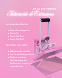 Curso de Fabricación de Extensiones - $10,000