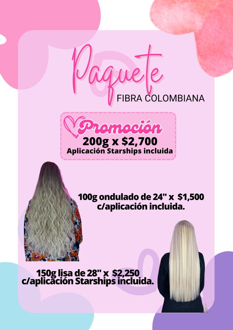 PAQ. FIBRA COLOMBIANA 200GR
