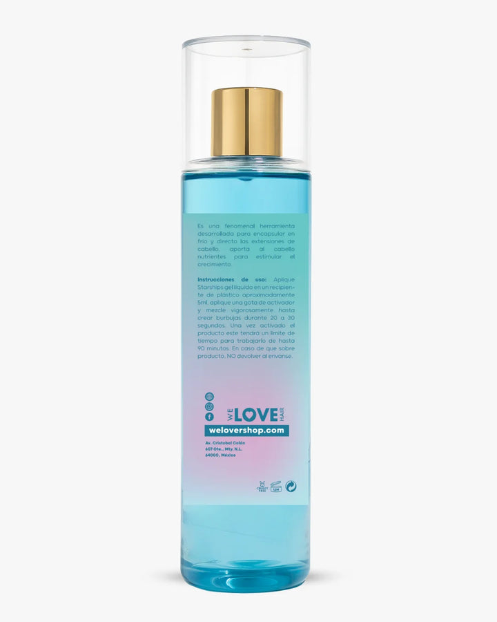 Adhesivo profesional para extensiones sin calor, mezcla útil 90 min