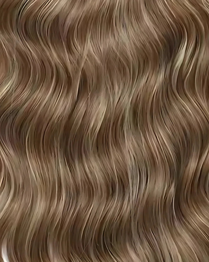 Extensiones Clip-In Black Velvet Bio Highlight – 4 Piezas, 220 g (Fibra Resistente al Calor)