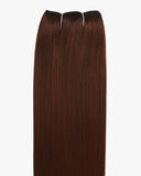 Coleta/Cortina de Fibra Brown Flaming Lacia – 32” 200 g (Sintética, Heat-Friendly)