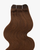 Coleta/Cortina de Fibra Chesnut Babe Ondulada – 26” 200 g (Sintética, Heat-Friendly)