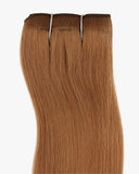 Coleta/Cortina de Mocha Rose Lacia – 32” 200 g (Sintética, Heat-Friendly)