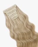 Extensiones Clip-In Silk Ribbon Bio Highlight – 4 Piezas, 24", 220 g (Fibra Resistente al Calor)