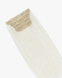 Extensiones Clip-In Snow Angel Bio Highlight – 4 Piezas, 24", 220 g (Fibra Resistente al Calor)