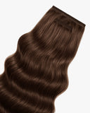 Extensiones Clip-In Chestnut Bloom Bio Highlight – 4 Piezas, 24", 220 g (Fibra Resistente al Calor)