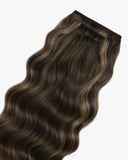 Extensiones Clip-In Toffe Bow Bio Highlight – 4 Piezas, 24", 220 g (Fibra Resistente al Calor)