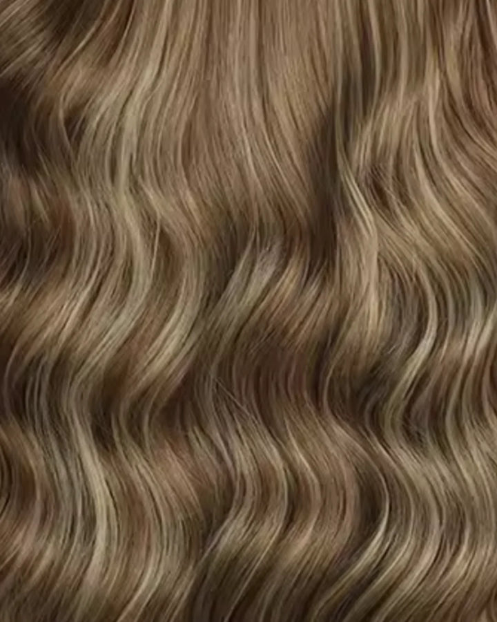 Extensiones Clip-In Black Velvet Bio Highlight – 4 Piezas, 220 g (Fibra Resistente al Calor)
