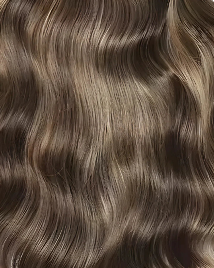 Extensiones Clip-In Black Velvet Bio Highlight – 4 Piezas, 220 g (Fibra Resistente al Calor)