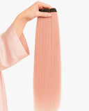 Coleta/Cortina de Fibra Dolce Pink Lacia – 32” 200 g (Sintética, Heat-Friendly)