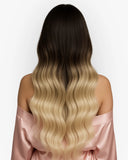 Extensiones Clip-In Buttercream Bow Bio Highlight – 4 Piezas, 24", 220 g (Fibra Resistente al Calor)