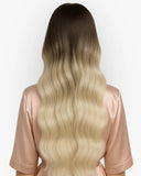 Extensiones Clip-In Dollhouse Blonde Bio Highlight – 4 Piezas, 24", 220 g (Fibra Resistente al Calor)