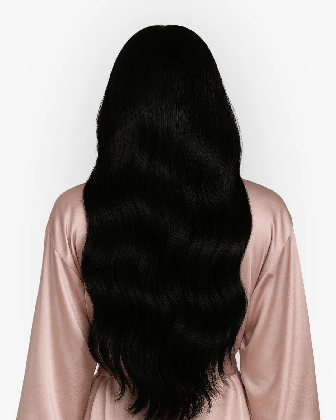 Extensiones Clip-In Black Velvet Bio Highlight – 4 Piezas, 220 g (Fibra Resistente al Calor)
