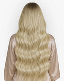 Extensiones Clip-In Vanilla Dream Bio Highlight – 4 Piezas, 24", 220 g (Fibra Resistente al Calor)