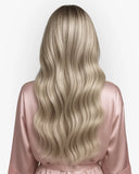 Extensiones Clip-In Crystal Lace Bio Highlight – 4 Piezas, 24", 220 g (Fibra Resistente al Calor)