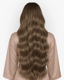 Extensiones Clip-In Honey Ribbon Bio Highlight – 4 Piezas, 24", 220 g (Fibra Resistente al Calor)