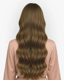 Extensiones Clip-In Mocha Rose Bio Highlight – 4 Piezas, 24", 220 g (Fibra Resistente al Calor)