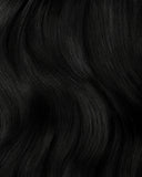 Extensiones Clip-In Black Velvet Bio Highlight – 4 Piezas, 24", 220 g (Fibra Resistente al Calor)