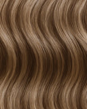 Extensiones Clip-In Golden Bow Bio Highlight – 4 Piezas, 24", 220 g (Fibra Resistente al Calor)
