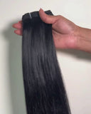 Cortina de Cabello 100% Humano Premium – Negro 1B – 100 g