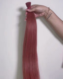 Cabello 100% Humano Salmon Encapsulado con Queratina – 100 g