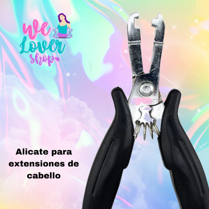 Alicates para extensiones de cabello