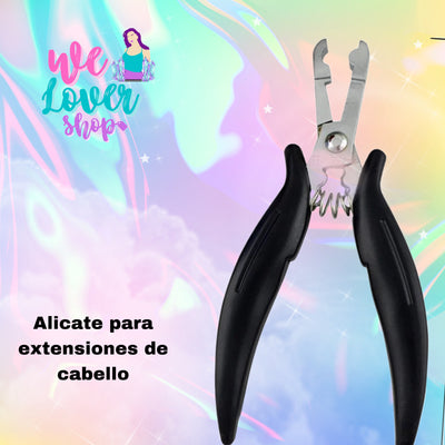 Alicates para extensiones de cabello