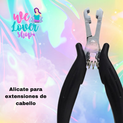 Alicates para extensiones de cabello